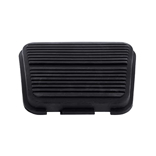 United Pacific C677210 Deluxe Curved Rubber Brake/Clutch Pedal Pad for 1967-72 Chevy & GMC Truck, All Rubber, Grippy Traction – ONE Pedal Pad