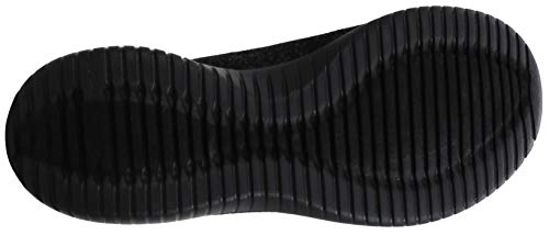 Skechers Women's Ultra Flex-Harmonious Sneaker, Black/Black, 6.5 W US
