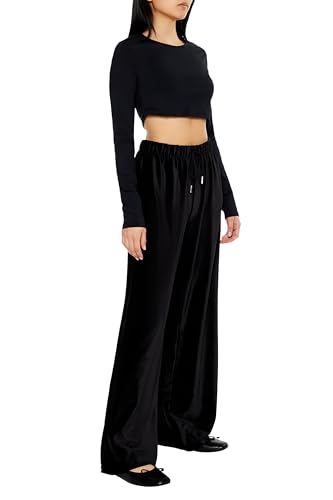 Forever 21 Women's Corduroy High-Rise Wide-Leg Pants3