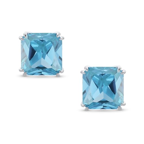 Boucles d'oreilles clip carré princesse : la solution chic pour oreilles non percées - 2