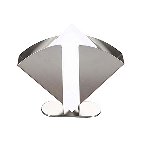 Niciksty Serviettenhalter, Serviettenhalter Edelstahl,Cocktailserviettenhalter mit Rutschfeste für Arbeitsplatte Küche Esstisch Picknick Party Cover