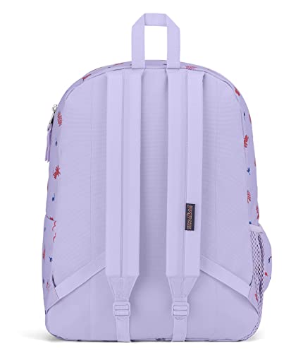 Image of JanSport Cross Town Backpack 17 inch x 12.5 inch x 6 inch - Simple Bag for Everyone with 1 Main Compartment, Front Utility Pocket - Premium Class Accessories - Lagoon Luau