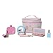 Everearth EverEarth-EE33770 Valise de Maquillage (EE33770), Multicolore