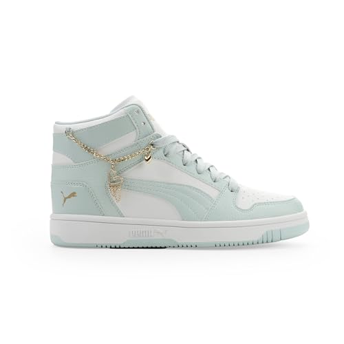 Image of PUMA Boys' Rebound Layup Mid Sneakers