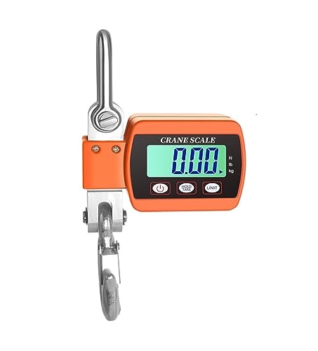 Grue échelle suspendue orange 300kg appareil portable lourd pour pesage de précision