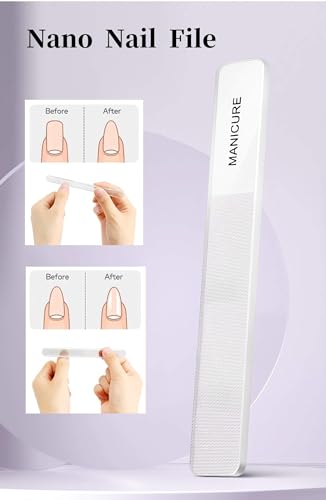 Agabani 4pcs Portable Nail Clipper Set, Manicure Kit Including Pointed Nail Clipper, Straight Nail Clipper, Nail File, PU Storage Bag, Suitable For Home And Travel Use, Gifts for Women and Men(PINK)