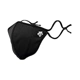 [ムーブスポーツ] デサント マスク スポーツマスク クーリング 花粉対策 蒸れない 立体 洗える 吸放湿性 イオニア DMATJX00 BK L