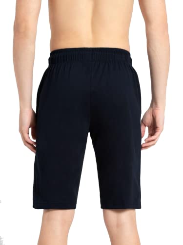 Image of KART BLACK Plus Sizes Men's Cotton Knee Length Shorts(M,L,XL,XXL,XXXL,4XL,5XL Shorts)| Casual and Night Wear Mens Shorts Pack of 3