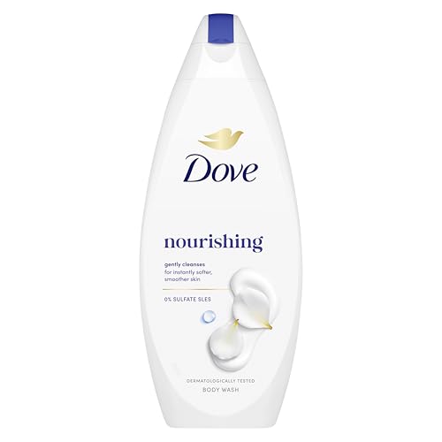 Dove Nourishing Body Wash body cleanser shower gel with an aloe vera & birch water scent for softer, smoother skin after just one shower 225 ml