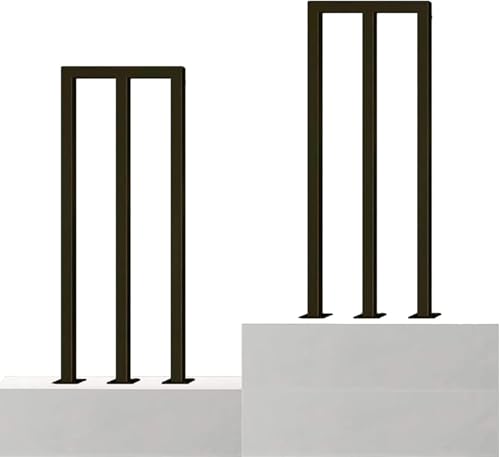 Garde-corps d'escalier installation facile support vertical de 80