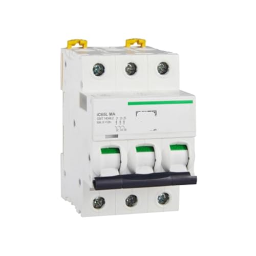 Disjoncteur miniature iC65L MA 3P 16A A9F81316 évite les coupures moteurs intempestives