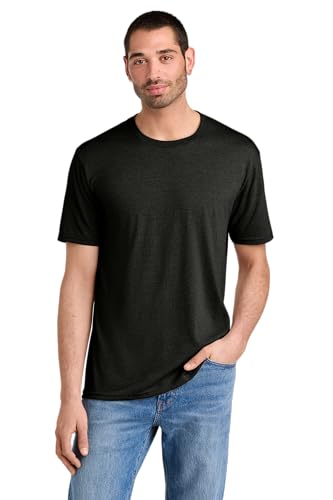 District Perfect Tri Tee DM130, Black Frost, Large