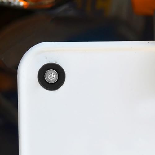 Aleación de aluminio negro superior en espaciadores Mipcase para placa base de baúl 6