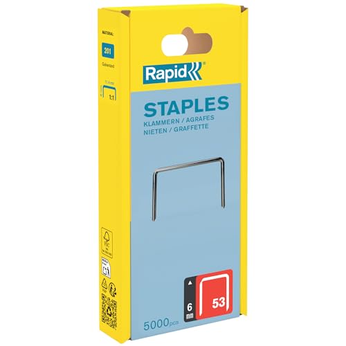 Rapid 11858810 Rapid No. 53 Graffe A Filo Fine 10 Mm, Acciaio - 9