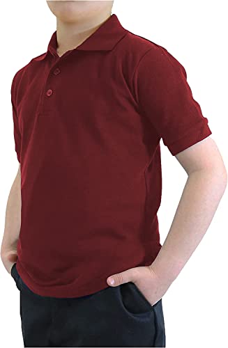 Galaxy by Harvic Boy's Short Sleeve Polo Shirts School Uniform4
