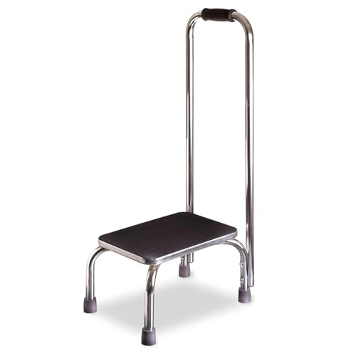 DMI Step Stool with Handle and Non Skid Rubber...