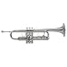Vincent Bach TR300HS Bach TR300 Bb Student Trumpet-Silver Plated