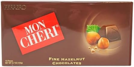 Ferrero Mon Cheri Hazelnut Chocolates 15 pieces (Single Pack) (1)