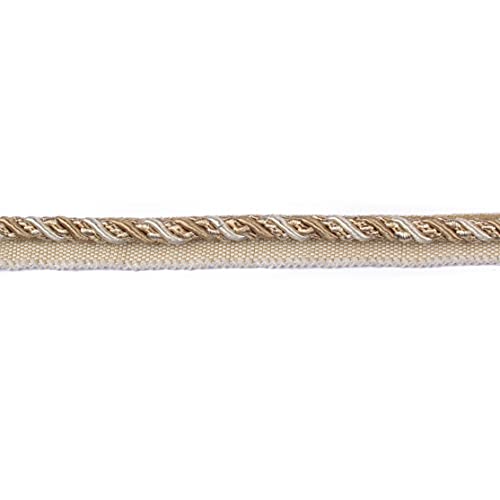 BEL AVENIR 0.27 inch 13 Yards Twisted Lip Cord Trim
