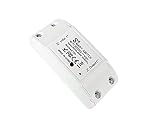 proAMEDEN WiFi Smart Switch, 220V WiFi Smart Switch, Tuya/Smart Life App, Compatible with Alexa and Google Home (WIFI 10A) (1, White)
