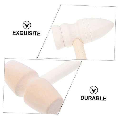 Luxshiny 30 Pçs Martelo Brinquedos A Granel Para Crianças Biscoitos A Granel Brinquedos De Madeira P