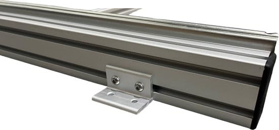 Plateau coulissant en aluminium pour camping-car 90x40 cm comprenant 3 bacs plastiques ouverts