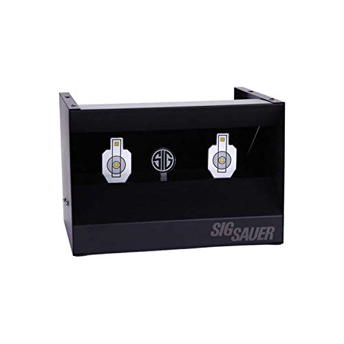 Sig Sauer Dual Airgun Target with Reset Pellet Trap