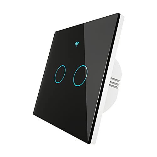 LOOM TREE® Smart Light Switch Remote Conrol Timing Setting Family Sharing Controler 2 Way Black | Home & Garden | Lamps, Lighting & Ceiling Fans | Lighting Parts & Accessories Deal