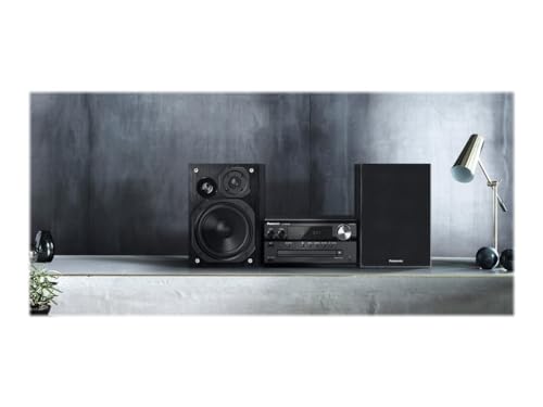 Panasonic SC-PMX90 -Microcadena Con Altavoces de Bambú- (Hi- Fi, Sonido Hogar, 14 cm Woofer, 1.9 cm Silk Dome Tweeter, 1.5 cm Piezo Twitter, Bluetooth, USB Dual, Radio FM, AUX 3.5 mm)- Negro - imagen 2