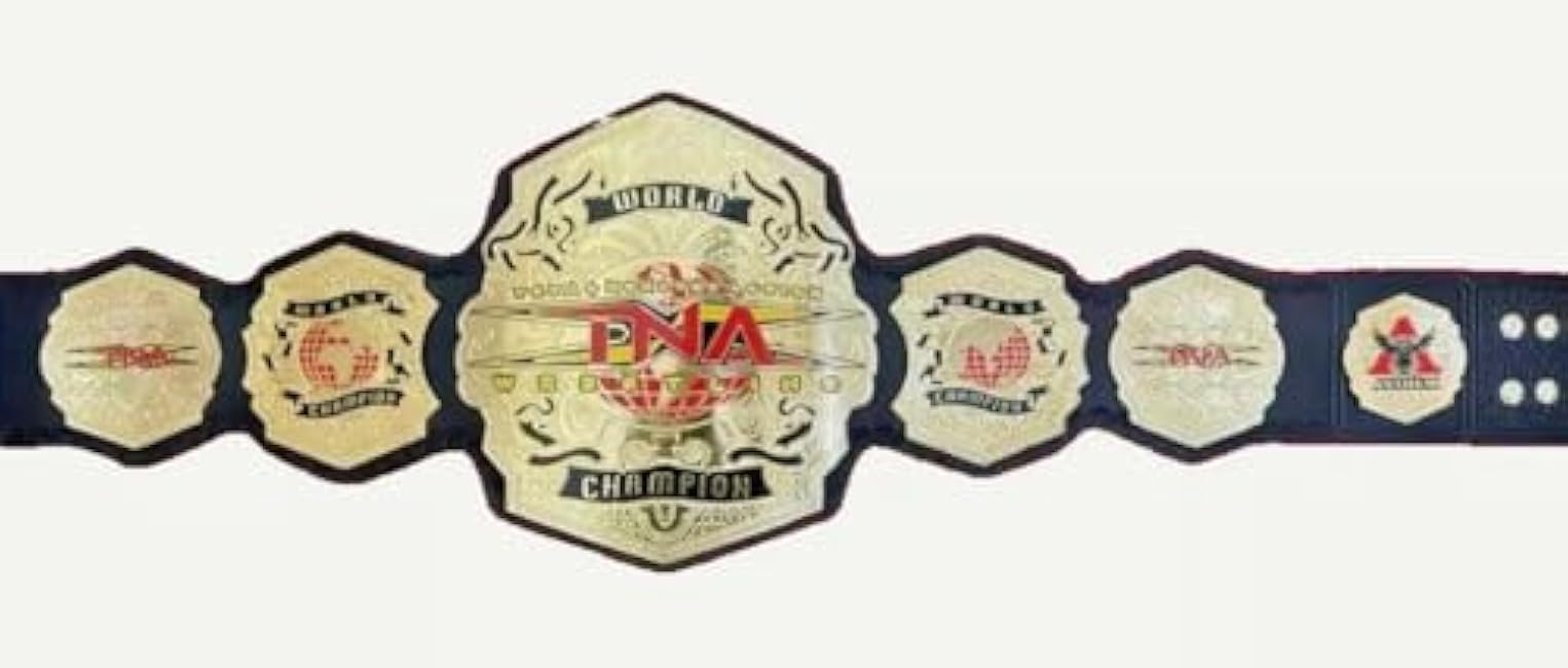 GRD TNA World Wrestling Championship Belt Adult Gold Plated