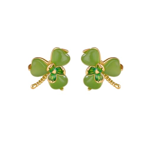 Bijoux porte-bonheur Feng Shui boucles d'oreilles jaspe pour offrir