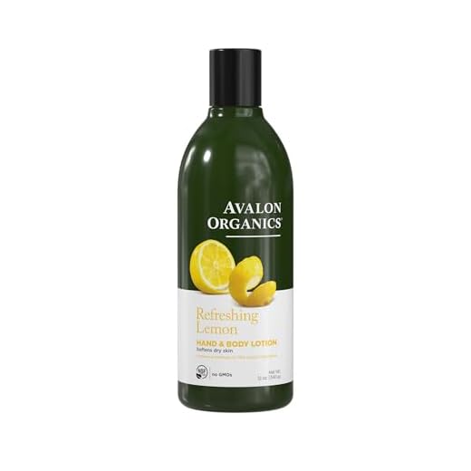 Avalon Organics Hand & Body Lotion, Refreshing Lemon, 12 Oz