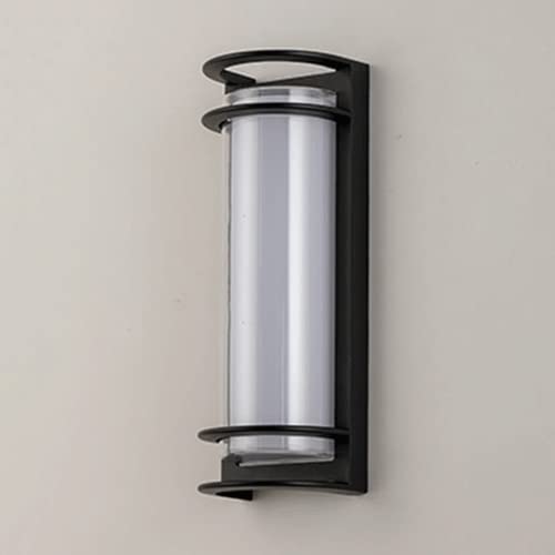 Éclairage Extérieur Applique Murale Moderne 50W LED Noir pour Patio et Porche