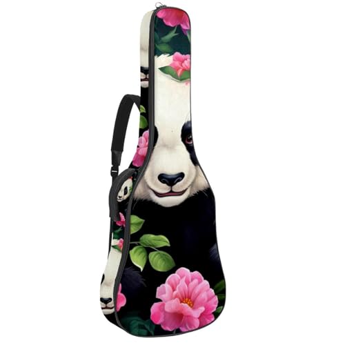 Housse de guitare acoustique panda, cadeau idéal musicien