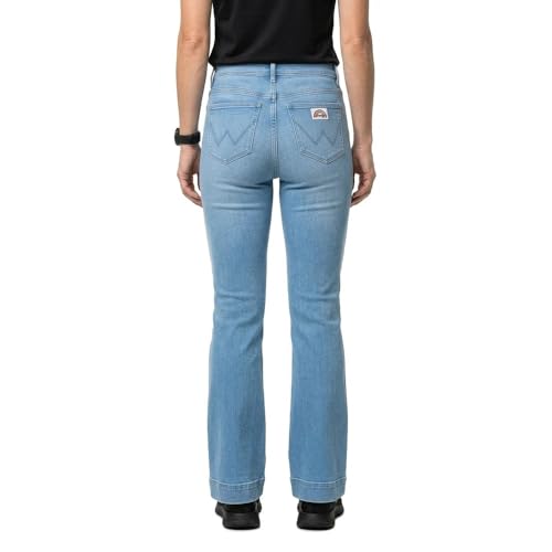 Wrangler - Jeans Damen - Flare Fit - Hazel – Ansicht 2