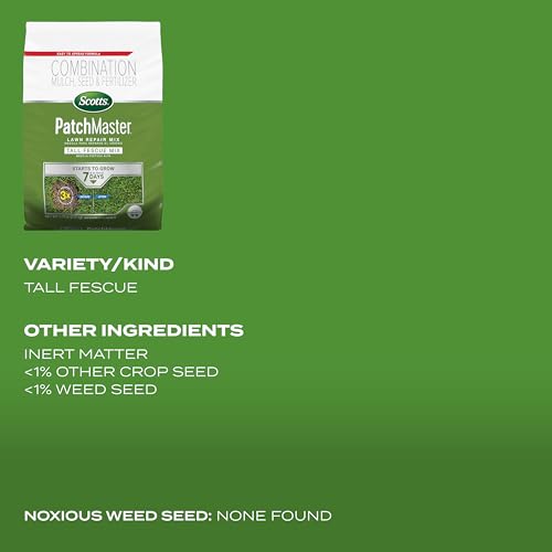 Scotts PatchMaster Lawn Repair Mix Tall Fescue Mix, 4.75 lbs. - image 6