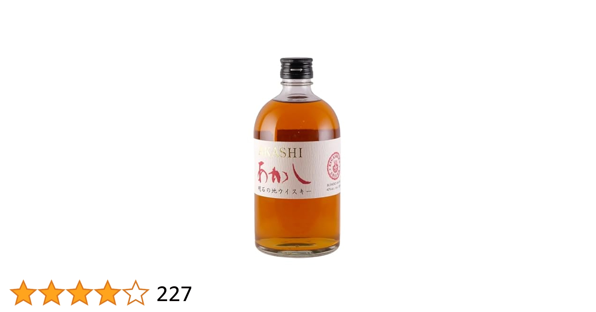Amazon.co.jp: Akashi 江井ヶ嶋酒造 ホワイトオーク あかし