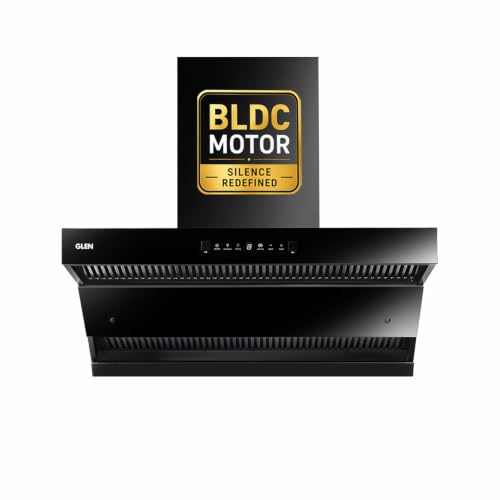 Image of CH6076HSRDCAC60 Kitchen Chimney 60cm | 1600 m /hr Double Draft Suction | BLDC Motor with Inverter Technology |Heat Sensor Touch & Gesture Control |Black |1-Year Comprehensive and 7-Year Motor Warranty