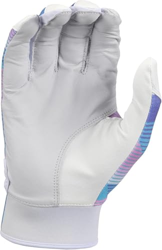 Easton | MOXIE Youth Batting Gloves | White/Pink | TBall - image 3