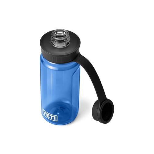 Image of YETI Yonder Water Bottle with Yonder Tether Cap, Lightweight, Leakproof and BPA-Free