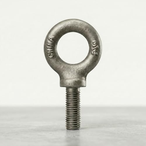 Image of 2 Pcs Lifting Shoulder Eye Bolts 3 /4 inch, Heavy Duty Eye Bolts with Lifting Shoulder, Eyebolts, Rigging Hardware and Fittings, Machinery Lifting Rings, Concrete and Metric Sizes, Rigging Accessories