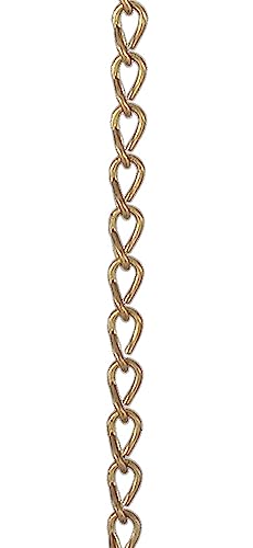 Image of B&P Lamp #18 Brass Double Jack Chain, Foot