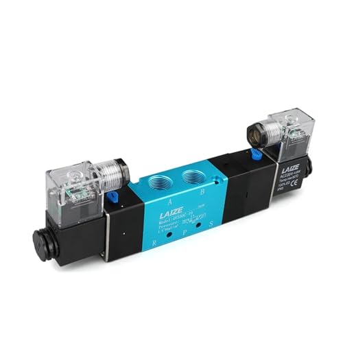 Válvula solenoide 4V230C-08 AC220V de 3 posiciones para control neumático preciso 5