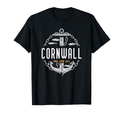 Uomini, donne, ragazze o ragazzi, questo design della Cornovaglia è perfetto per vacanze, souvenir o ricordi della Cornovaglia UK.