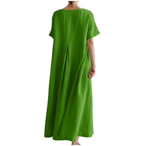Robe décontractée ample et plissée pour un confort optimal en été - 5