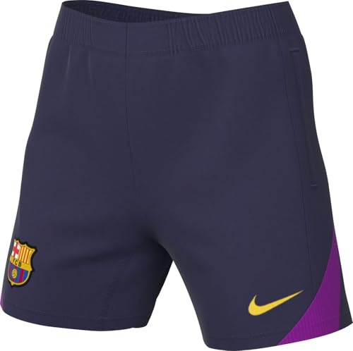 Short de football FC Barcelona Strike Nike Dri-Fit HJ7067-596 violet pour femme