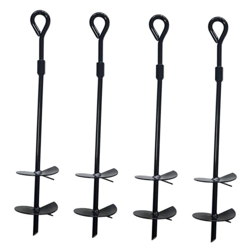 Anclajes espirales de acero con alto contenido de carbono para anclar carpas pesadas