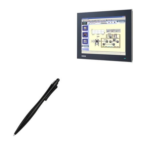 BoxWave Stylus Pen Compatible with Advantech TPC-155H - DirectTip Resistive Stylus, DirectTip Resistive Stylus - Jet Black