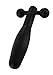Master Series Silicone Cum-thru Barbell Penis Plug