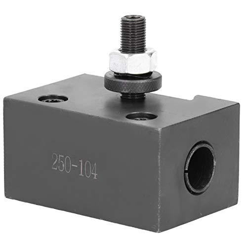 Suporte de ferramenta de troca rápida, suporte de ferramenta de mini torno estável com suporte de fe